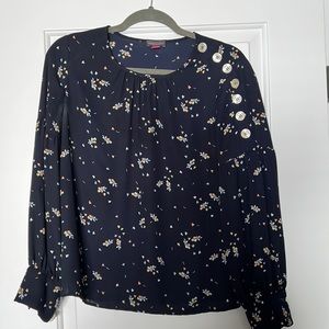 Vince Camuto Floral Blouse